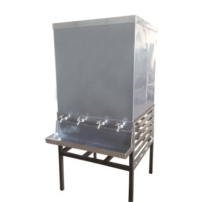 Bebedouro Industrial 300 Litros inox 304, capacidade 1000 pessoas/hora, dimensoes 98 × 117 × 160 cm